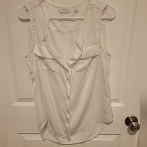 NY&C Sleeveless Women's White Tank size medium